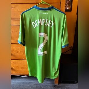 Seattle Sounders FC AUTHENTIC Jersey DEMPSEY #2 (Large)